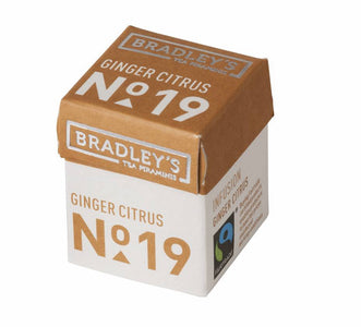 Bradley's piramini tea gingembre agrumes (30 pièces)