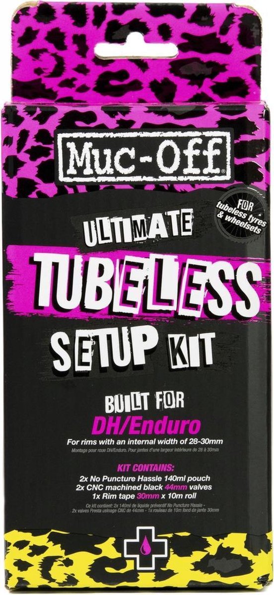 Kit tubeless ultime Muc-off dh trail enduro
