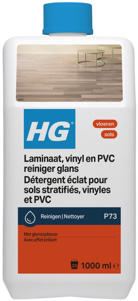 Stratifié Hg, nettoyant vinyle pvc brillant