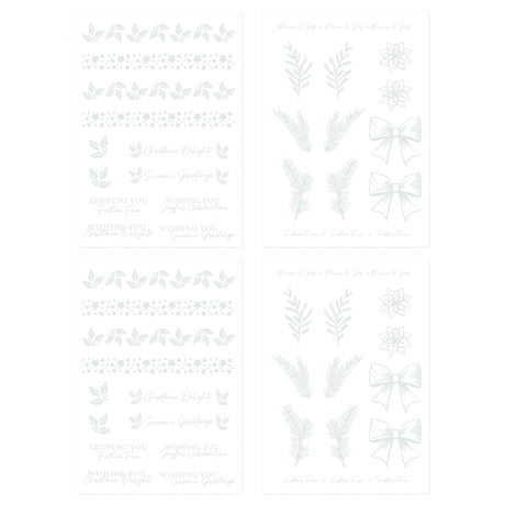 Tonic Studios • Feuilles adhésives intemporelles Tidings Foil Fusion