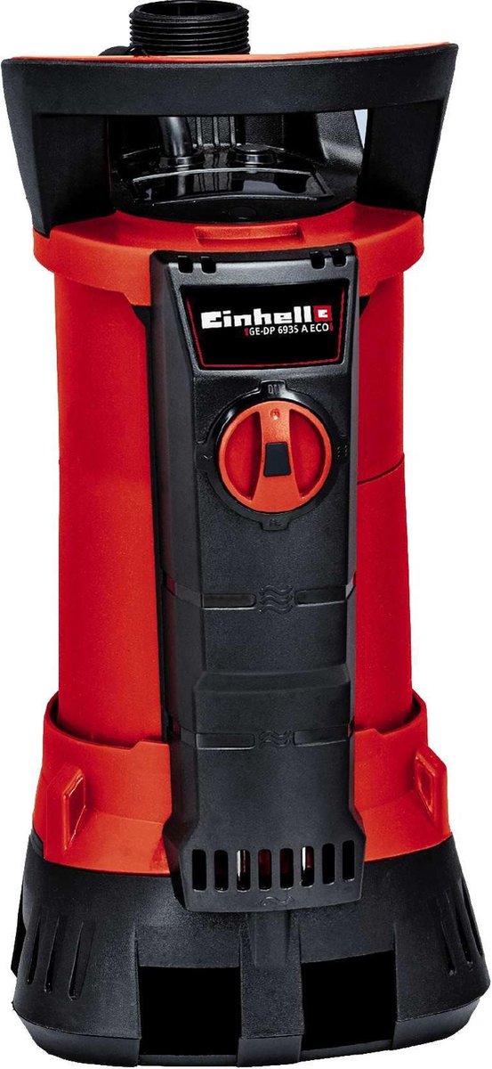Pompe à eau sale électrique Einhell ge-dp 6935 a eco - 690 w - 17500 l h - saleté jusqu'à ø35 mm - technologie aqua-sensor - incl. raccord de tuyau universel