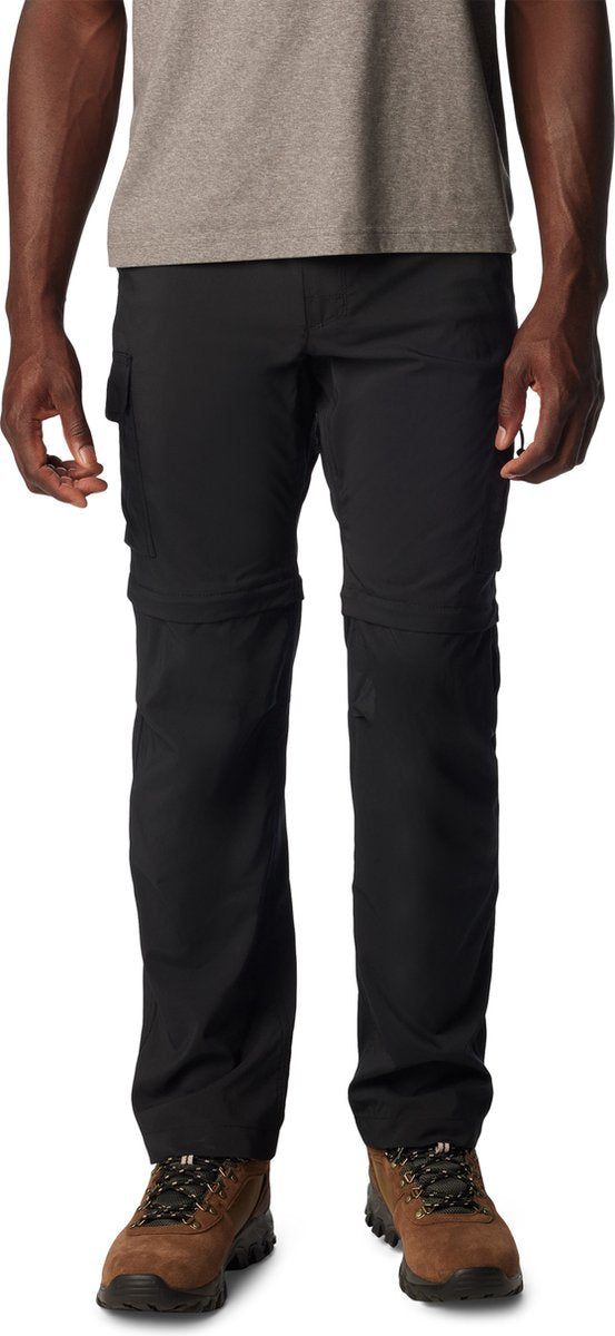 Columbia silver ridge™ utility convertible pant pantalon de randonnée - pantalon de randonnée convertible - homme - noir - taille 30