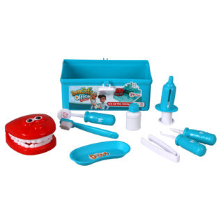 Mallette dentaire Toi-toys avec accessoires, 10 pièces.