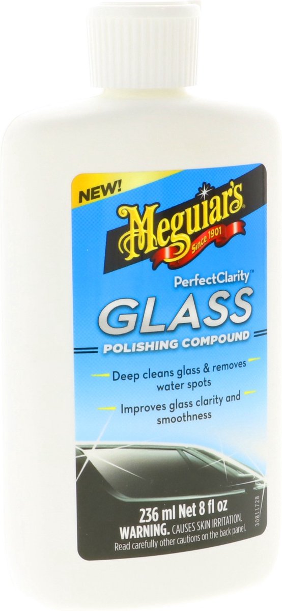 Meguiar's Meguiars Perfect Clarity Glass Polish - Composé pour fenêtres - Enlève la saleté