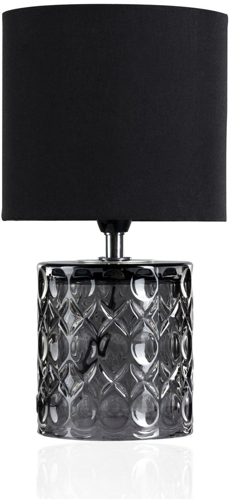 Pauleen lampe de table LED lueur en cristal e14 max. 20w gris, noir