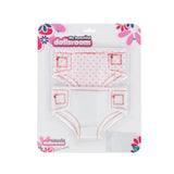 Ma belle chambre de poupées ma belle chambre de poupées couches de poupée tissu sur carte 2 pièces | 12 pièces