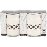 Lanterne d'entreprise Creativ, h : 8 cm, d 6,2 cm, blanc, 2 pièces 1 boîte