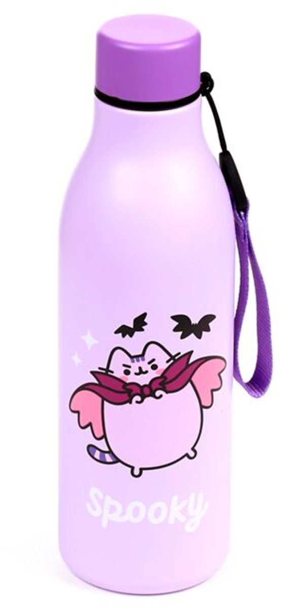 Bouteille thermos Puckator - Pusheen le chat Halloween - acier inoxydable - 500ml