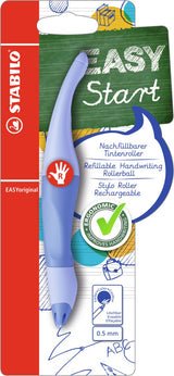 Stabilo easyoriginal - roller ergonomique - droitier - bleu aéré pastel