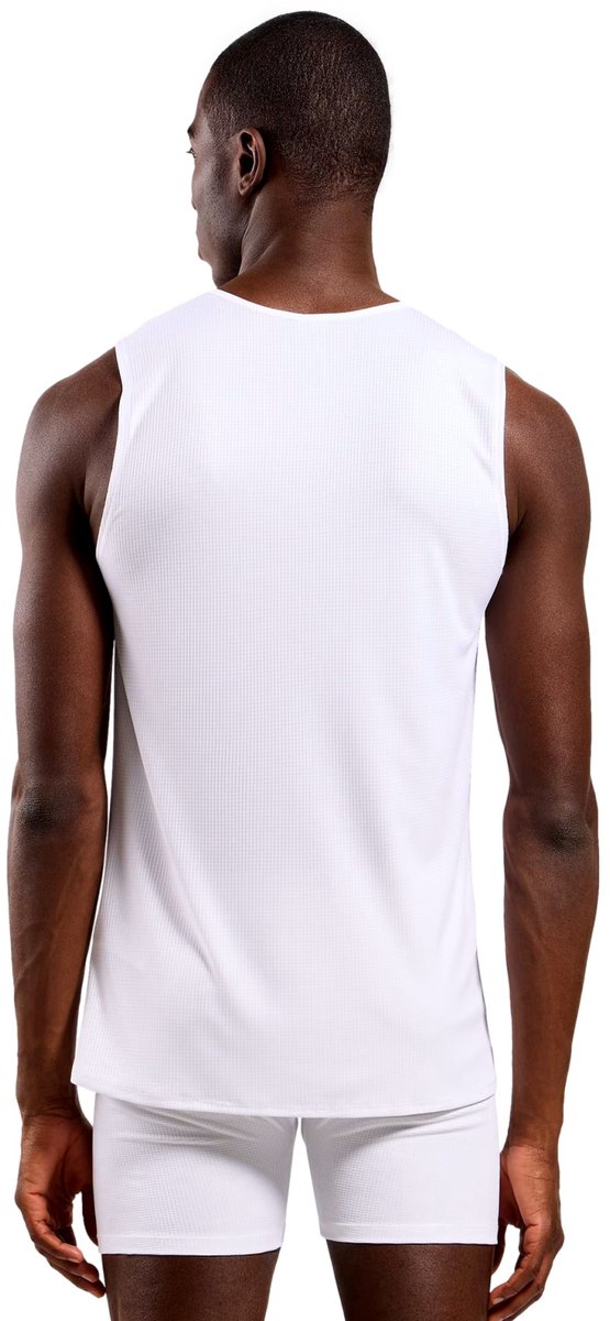 Odlo maillot de corps active light à col rond - homme - blanc - l