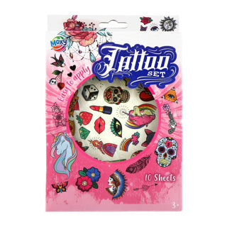 Set de tatouage Grafix bleu