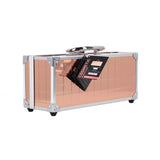 Valise de maquillage décontractée couleur champagne