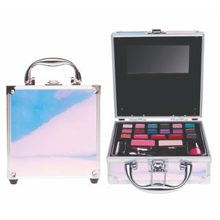 Casuelle maquillage valise holographique