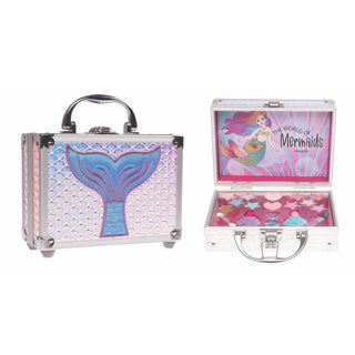 Valise à maquillage sirène