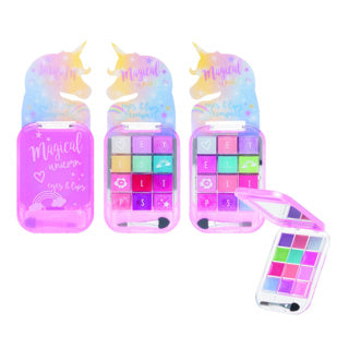 Maquillage licorne décontracté yeux-lèvres | 8 pièces