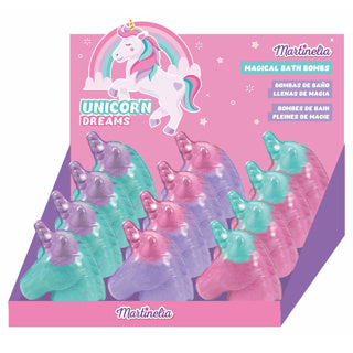 pétillant de bain licorne Martinelia assorti