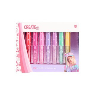 Créez-le ! create it brillant à lèvres parfum paillettes, 7 pcs.