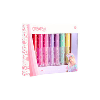 Créez-le ! create it brillant à lèvres parfum paillettes, 7 pcs.