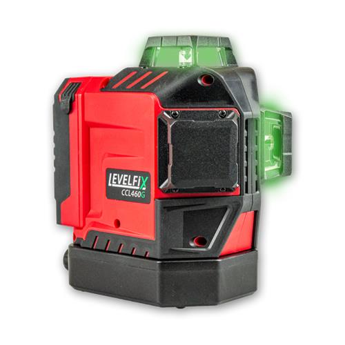 Laser lignes croisées à cône Levelfix 3x360° 3d ccl460g vert
