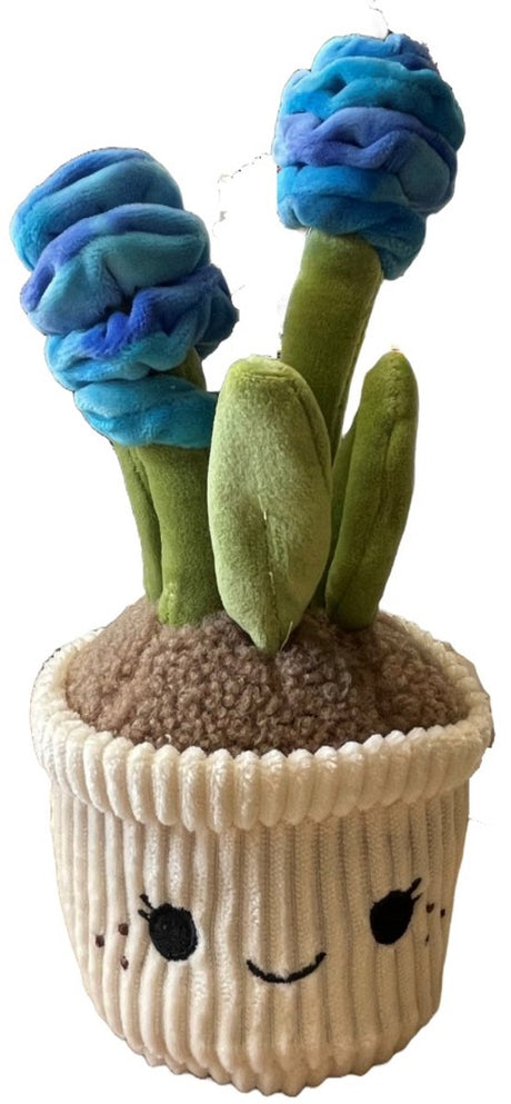 Take me home peluche plante peluche jacinthe décoration 29cm multicolore.