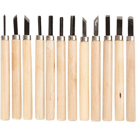 Https : www.ccobby.nl ensemble de sculpture sur bois-12-pièces-1-boîte