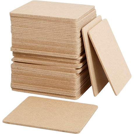 Société créative https : www.ccobby.nl coasters-size-10x10-cm-thickness-3-mm-50-piece-1-box