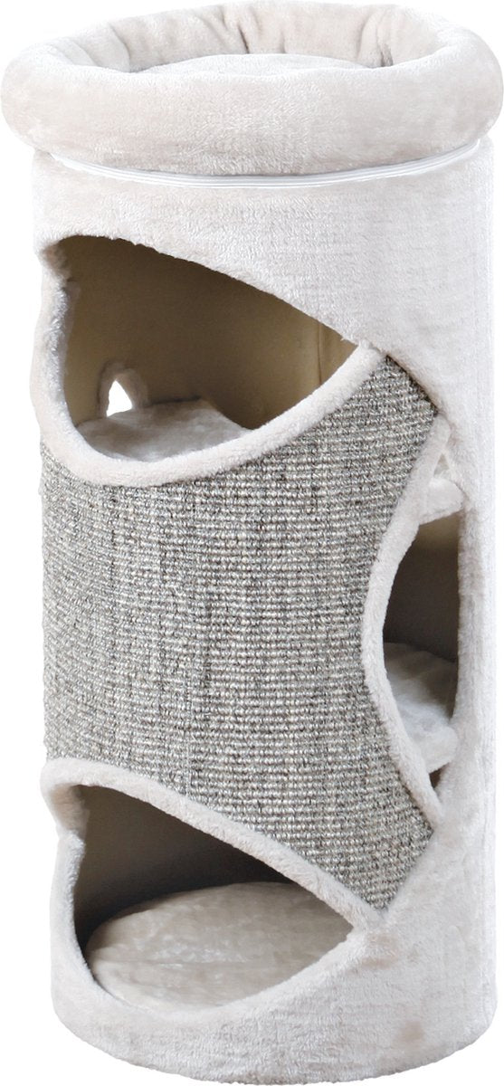 Trixie - griffoir - gracia - gris clair gris - 38x38x85 cm