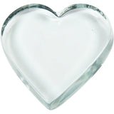 Creativ Company Hart Glas Transparent, 10x9cm