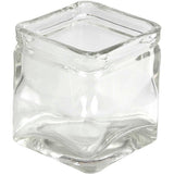 Verre carré Creativ company, h : 5,5 cm, dimensions 5,5x5,5 cm, 12 pièces 1 boîte