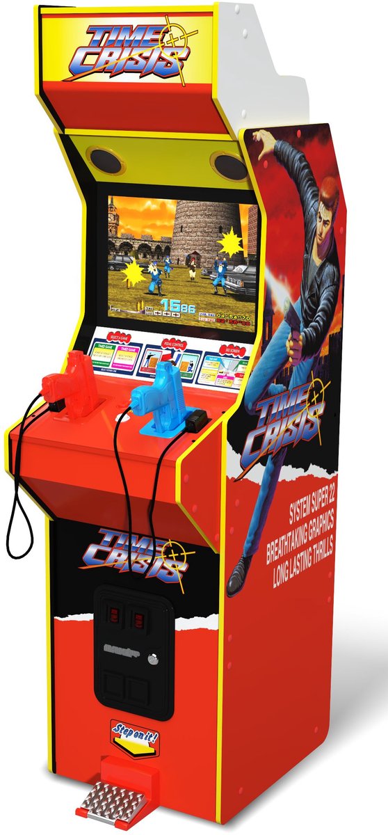 Arcade1up - borne d'arcade de luxe Time Crise