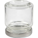 Pot en verre Creativ company, h : 6,5 cm, d 5,7 cm, 100 ml, transparent, 12 pièces 1 boîte