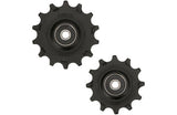 Trivio - roues de dérailleur 12 roulements inox 14t