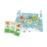 Éducation Clementoni - découvrez le puzzle du monde