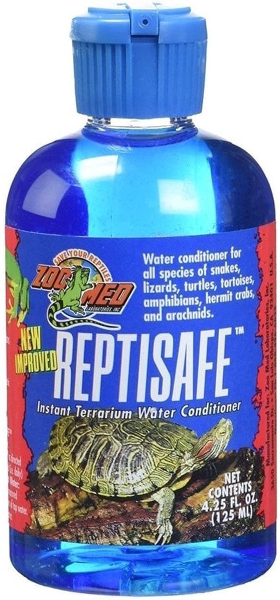 Zoomed zoo med reptisafe - conditionneur d'eau - 125 ml
