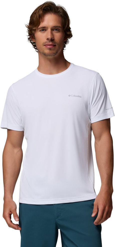Chemise outdoor homme Columbia Zero Rules™ Light SS Crew - blanc