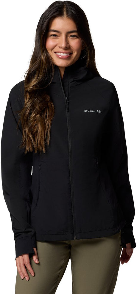 Veste outdoor femme softshell à capuche sweet as™ iii Columbia - noir