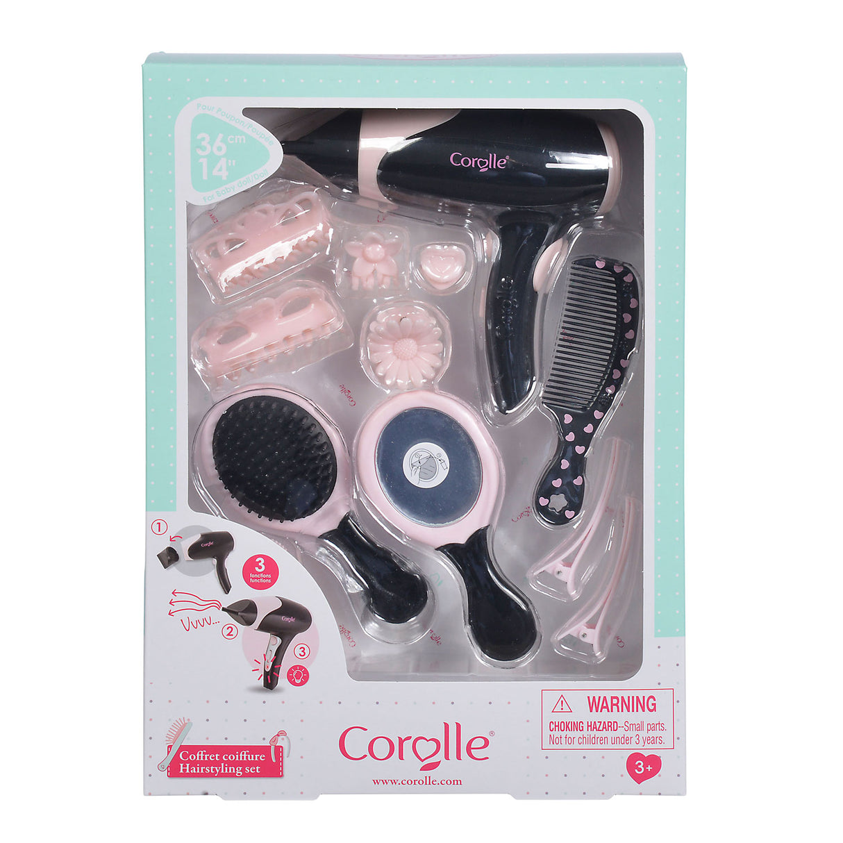 Les Trendies Corolle - Dolls Hairstyling Set