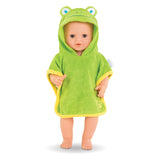 Corolle Mon Grand Poupon Dolls Bademantel Frosch, 36 cm