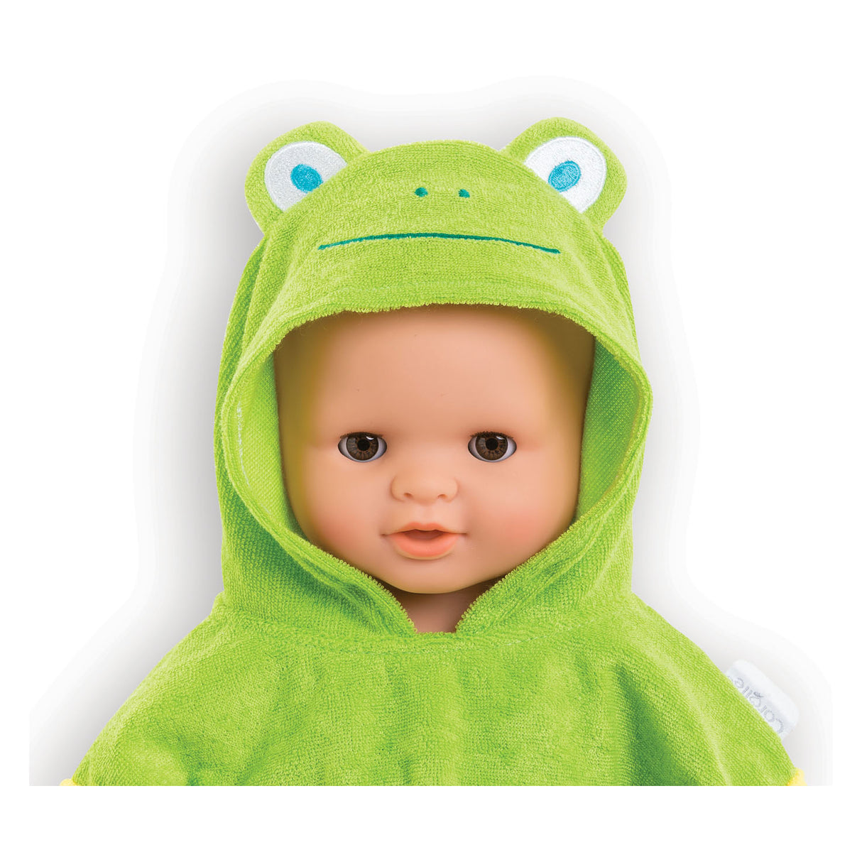 Corolle Mon Grand Poupon Dolls Bademantel Frosch, 36 cm