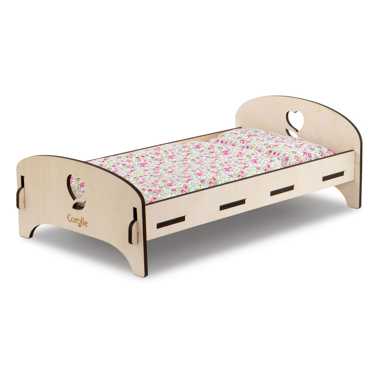 Corolle houten poppenbed floral