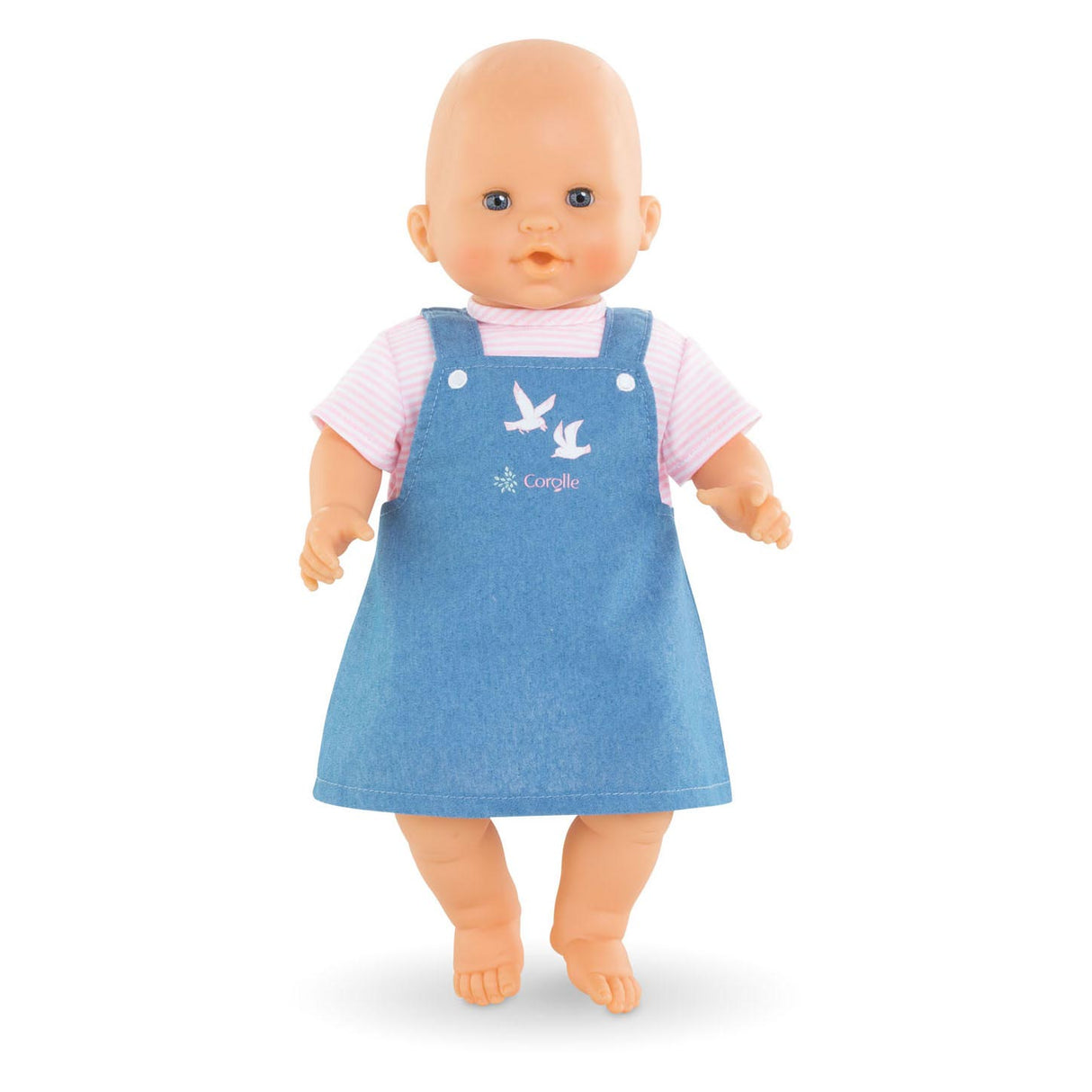 Corolle mon grand poupon - robe de poupée rayée, 36cm