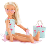 Corolle filles - poupée mannequin ensemble plage saint valentin