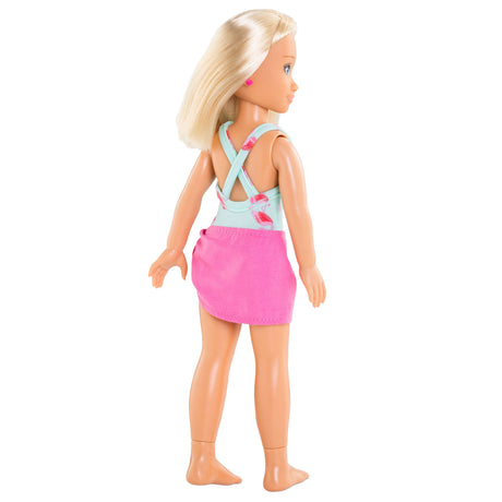 Corolle filles - poupée mannequin ensemble plage saint valentin