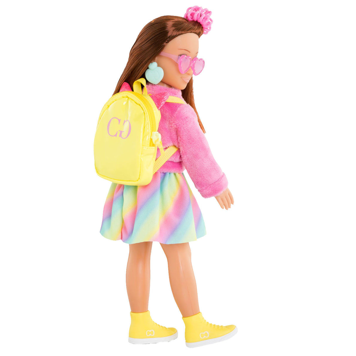 Corolle filles - vêtements de poupée ensemble fluo dressing