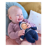 Corolle mon doudou babidoux poupée bébé rêves étoilés bleu marine, 20cm