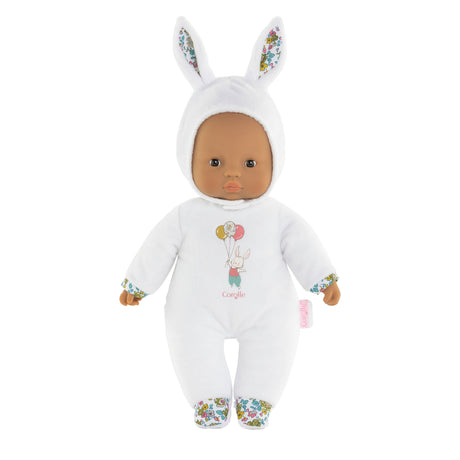 Corolle Mon Doudou Sweet Heart Babypop - Rabbit White, 30 cm