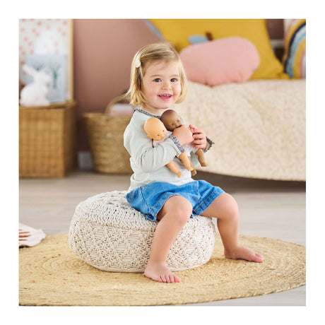 Corolle Mon Premier Poupon Mini Calin Babypop - Rabbit Blue Eyes, 20 cm