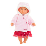 Corolelle Méindeg Pubon Jacket Hartjes rosa, 30cm