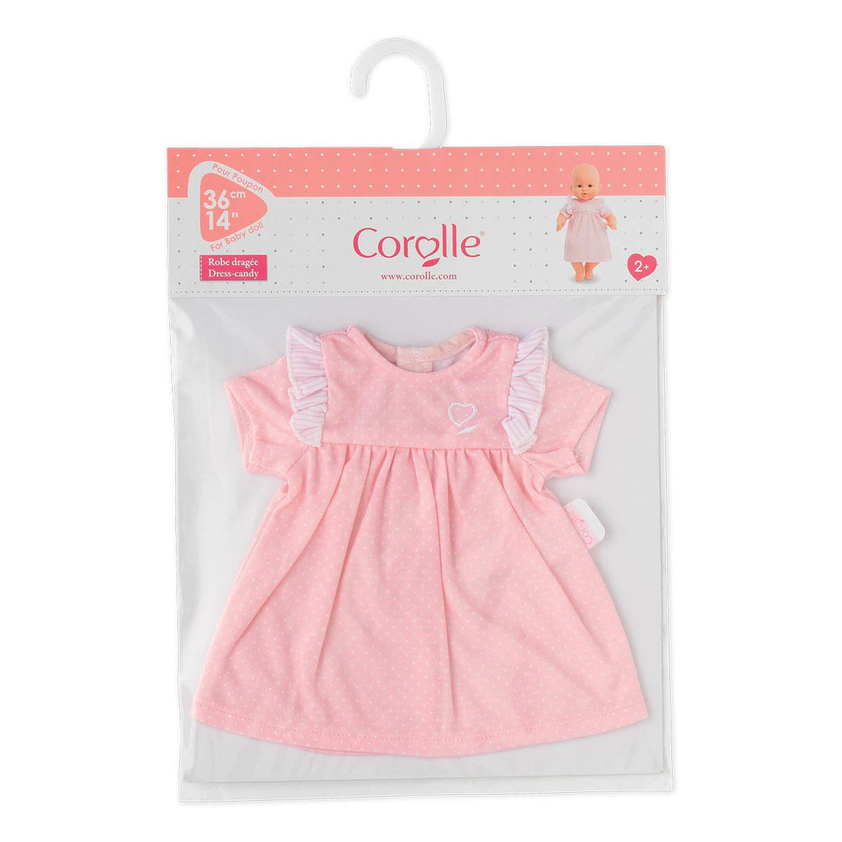 Corolle Mon Grand Poupon Robe Candy, 36 cm