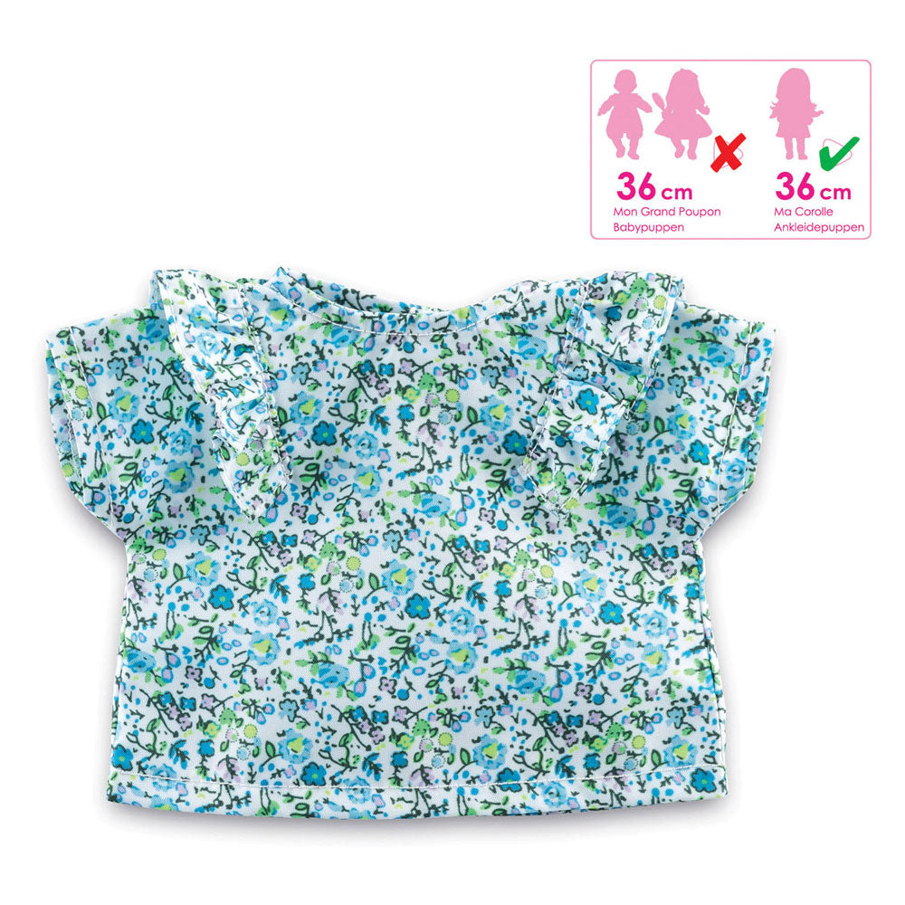 Corolle Ma Bluse Blumen, 36 cm